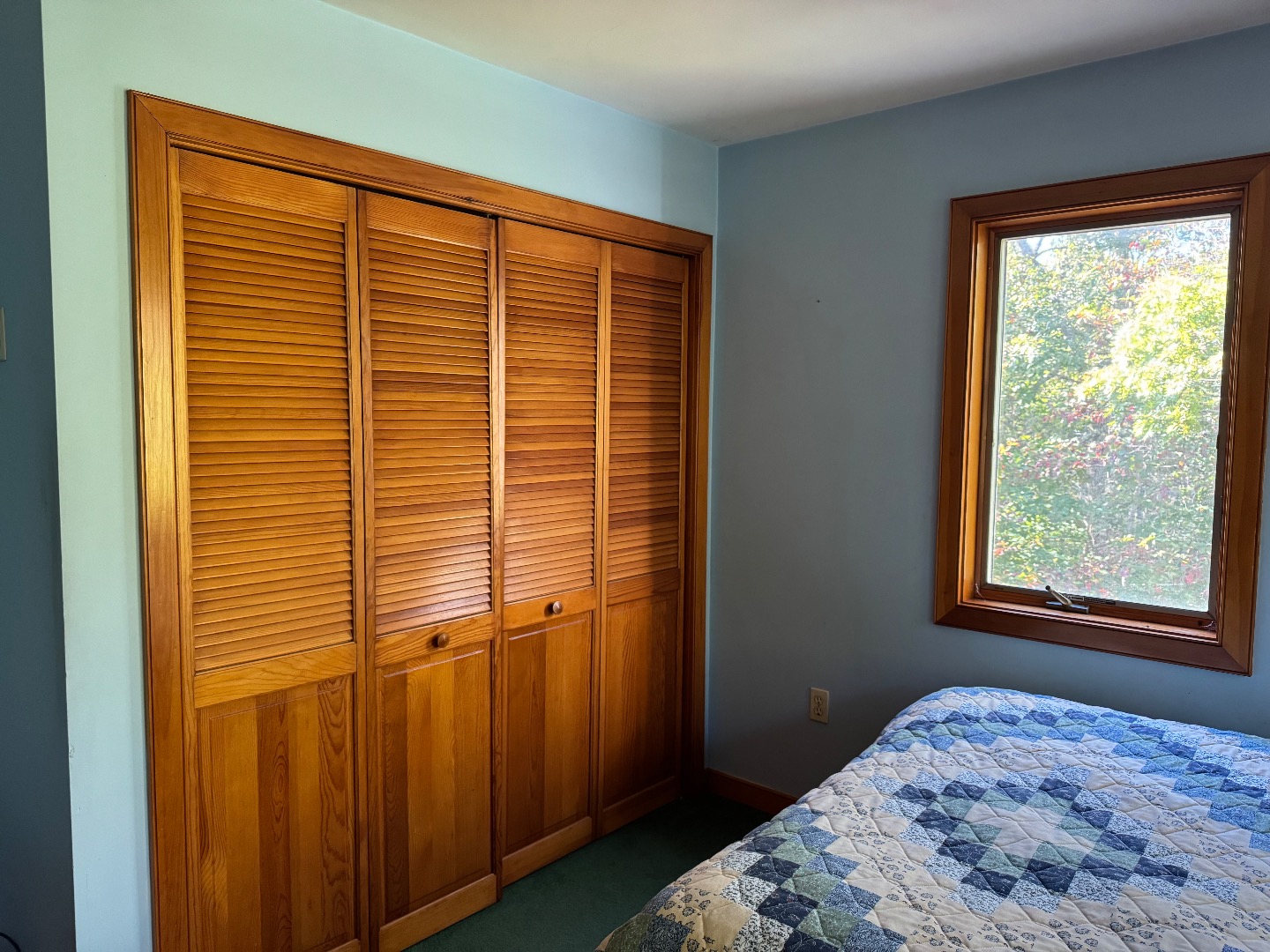 20 Brook Hollow Road West Tisbury, MA 02568 - Photo 21 of 33 a bedroom that has a bed and a window