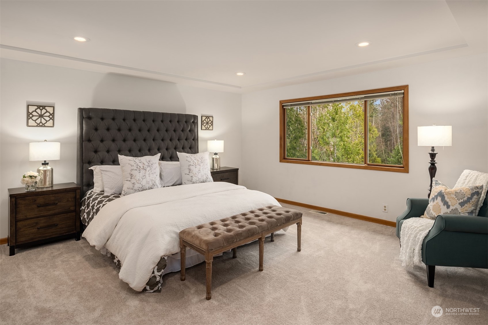 21121 50th Drive Southeast Bothell, WA 98021 - Photo 11 of 38 a bedroom with a bed and a couch