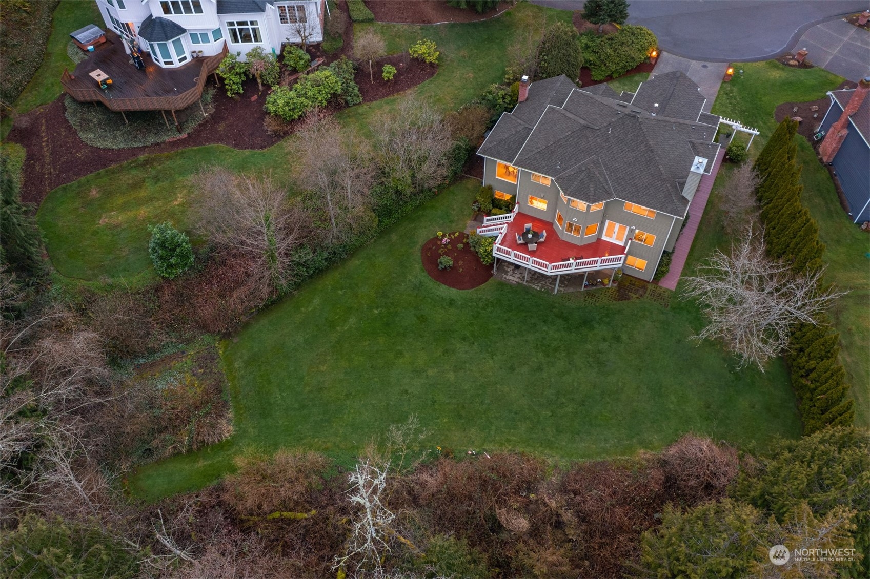 21121 50th Drive Southeast Bothell, WA 98021 - Photo 32 of 38 an aerial view of a house having yard