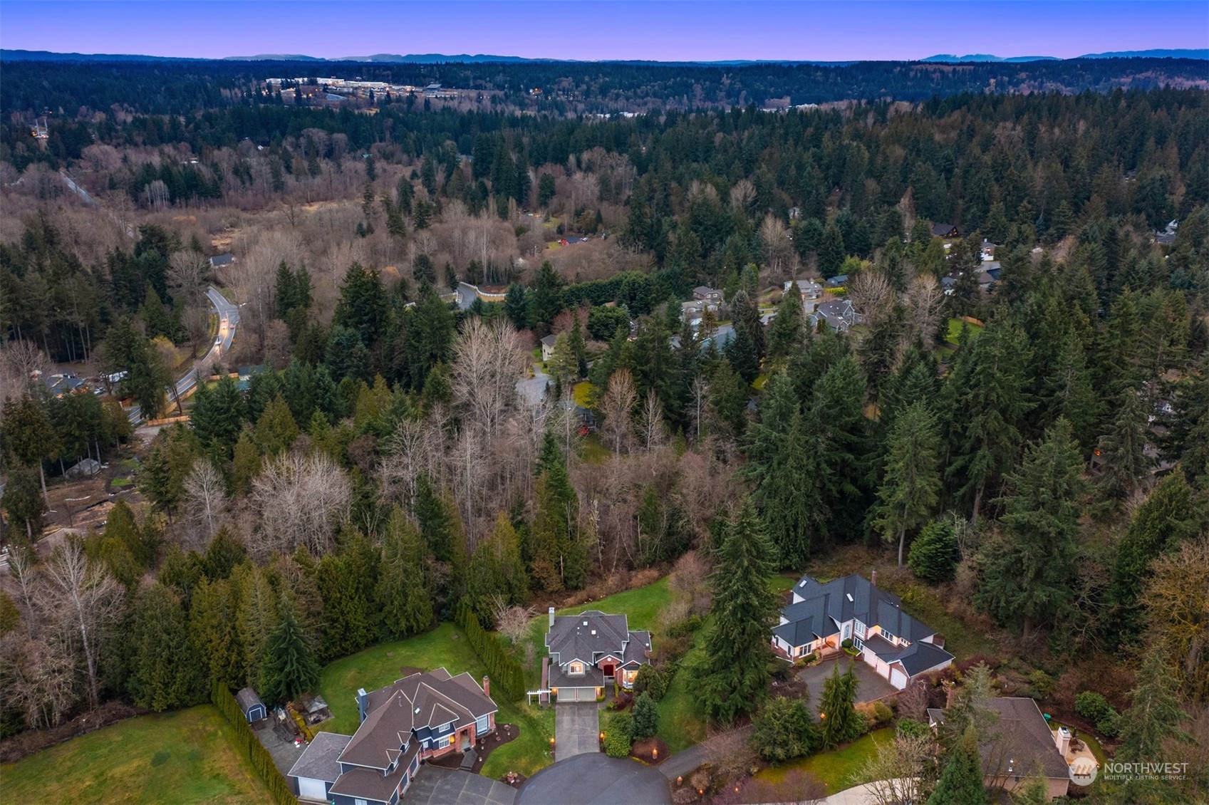 21121 50th Drive Southeast Bothell, WA 98021 - Photo 35 of 38 a view of a city with lush green forest