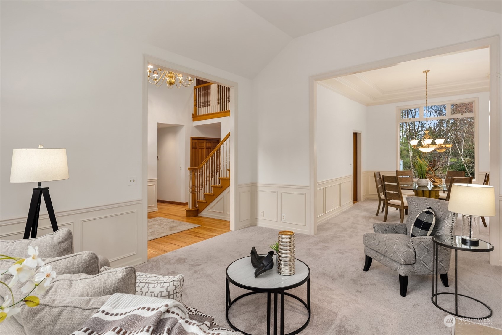 21121 50th Drive Southeast Bothell, WA 98021 - Photo 5 of 38 a living room with furniture and a lamp