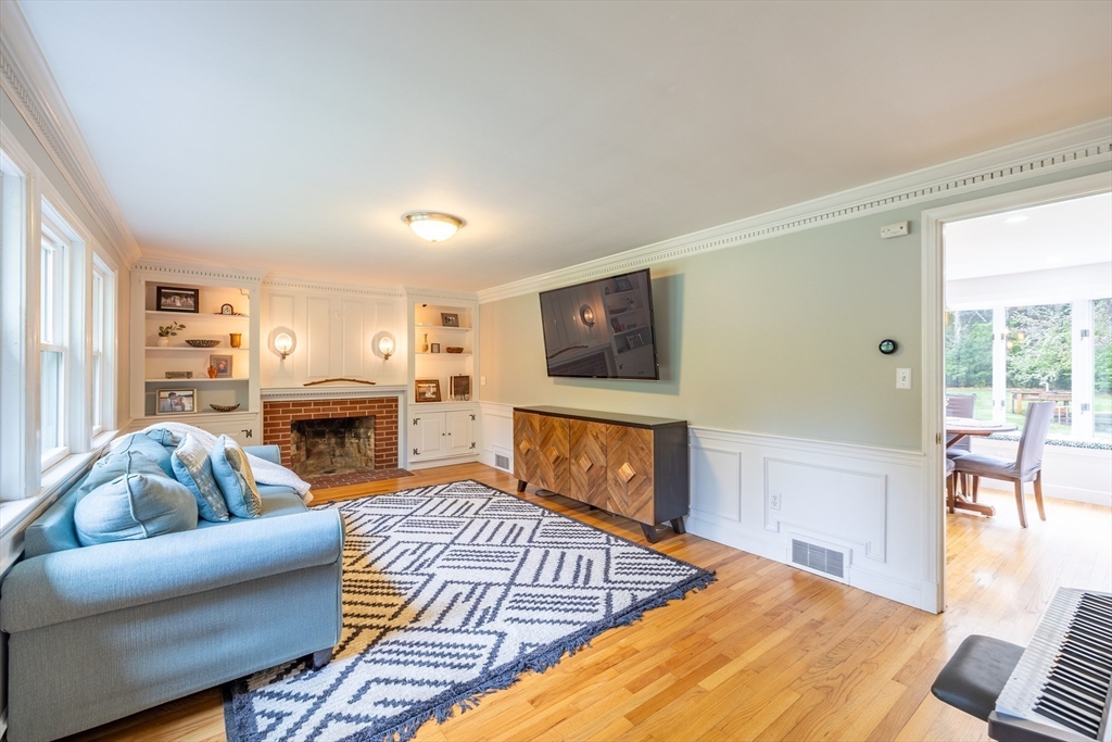 26 Roundtop Road Boxford, MA 01921 - Photo 16 of 42 a bedroom with furniture fireplace and a window