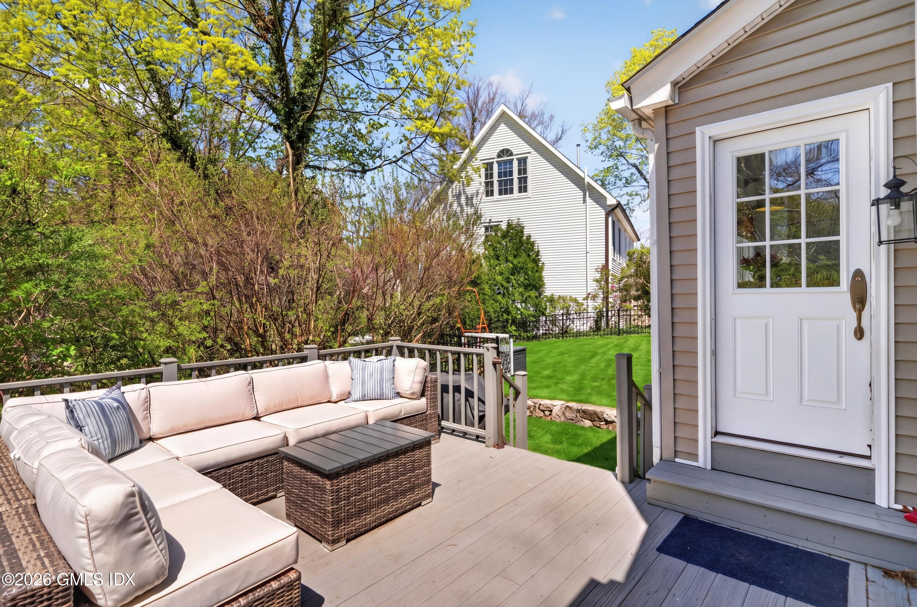 20 Ridge Road Cos Cob, CT 06807 - Photo 33 of 36 a view of a patio in the backyard