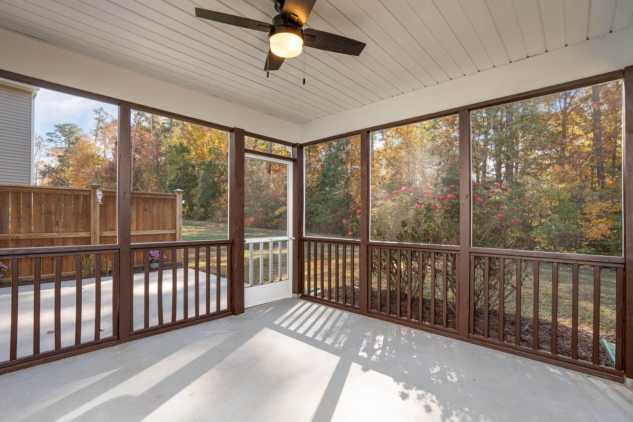4364 Lyman Avenue Raleigh, NC 27616 - Photo 3 of 28 a view of a room with wooden floor and balcony