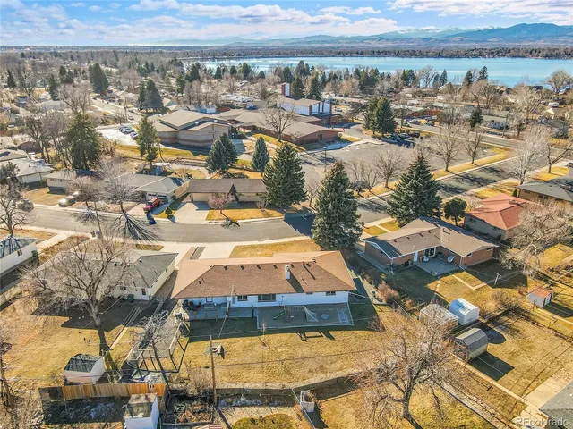 a view of city with ocean