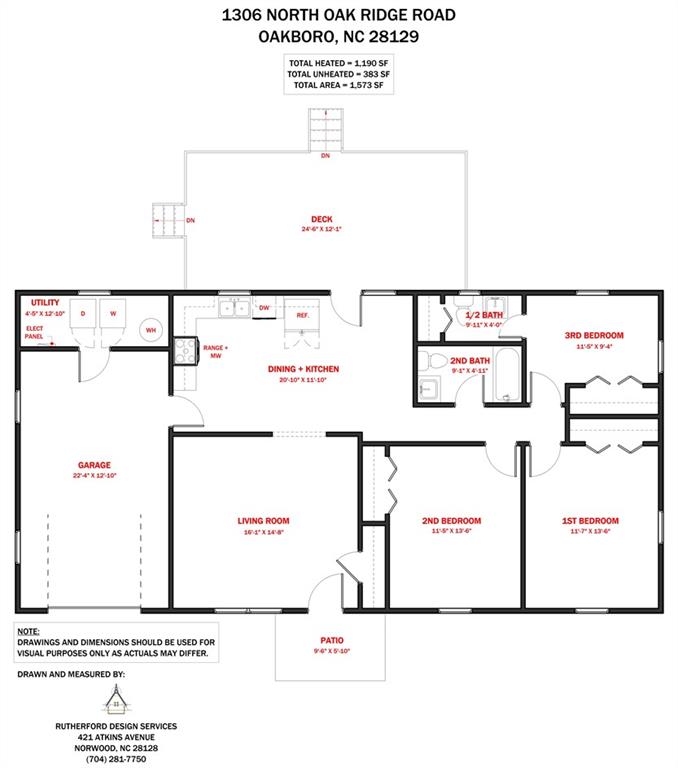 1306 North Oak Ridge Road Oakboro, NC 28129 - Photo 14 of 14 Gallery Image 14