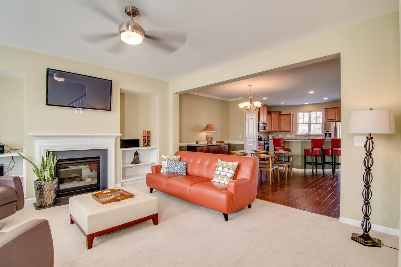 1308 Cornell Place Raleigh, NC 27607 - Photo 6 of 25 Living Room