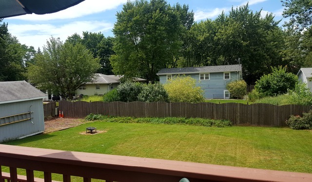 617 Stonegate Road New Lenox, IL 60451 - Photo 7 of 18 a view of a backyard