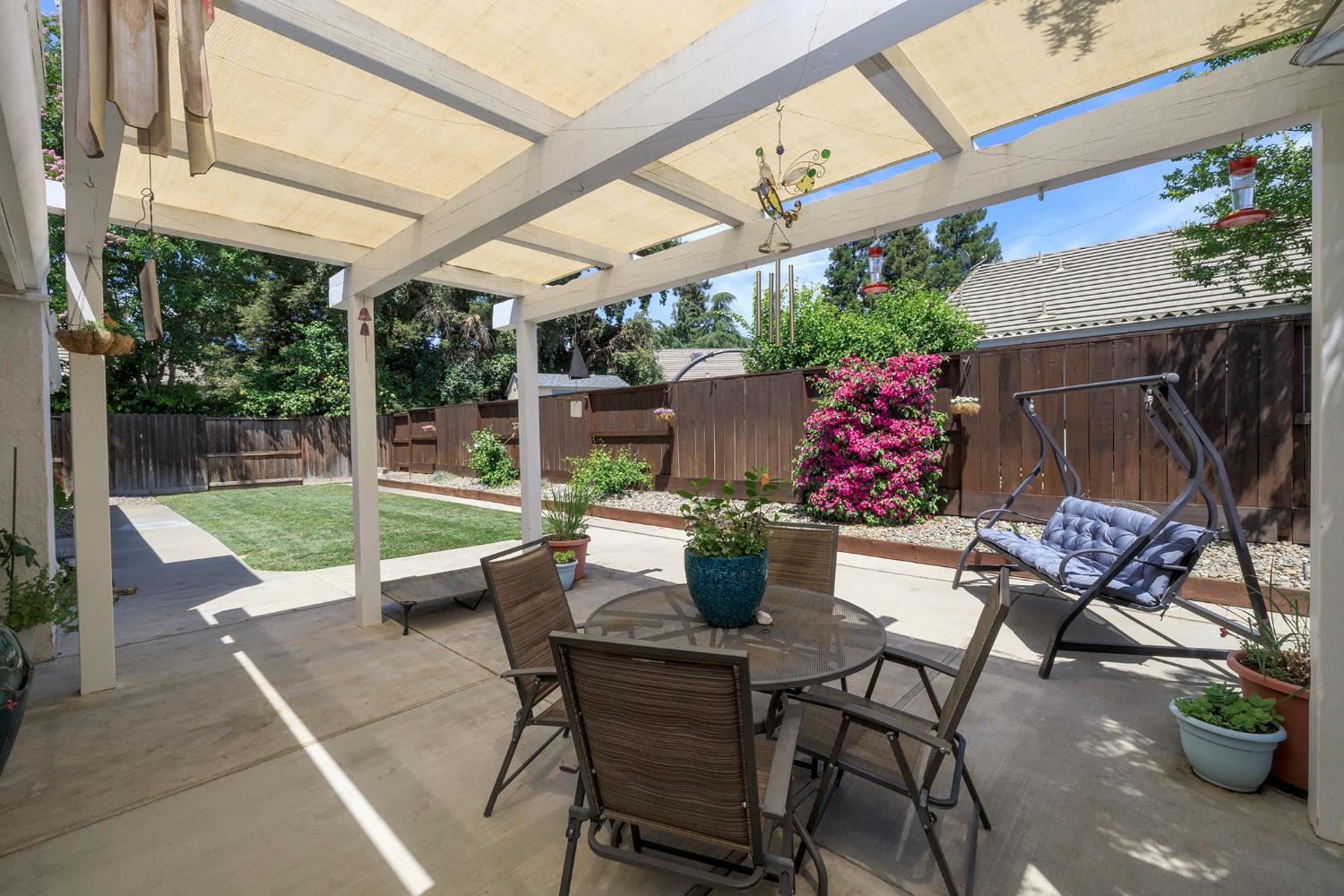 230 Meyenberg Avenue Ripon, CA 95366 - Photo 44 of 52 a view of outdoor dining space with a patio