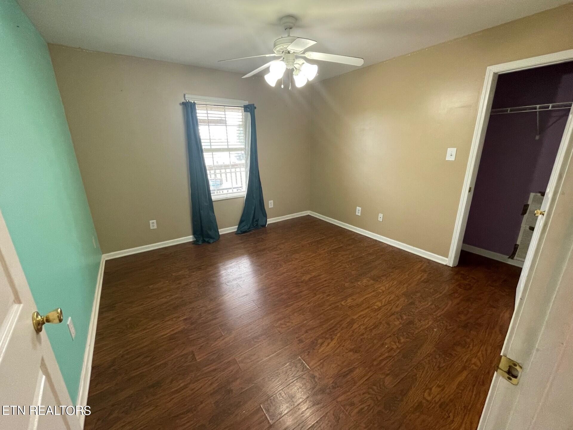 5409 Old Niles Ferry Road Maryville, TN 37801 - Photo 25 of 43 wooden floor in an empty room with a window