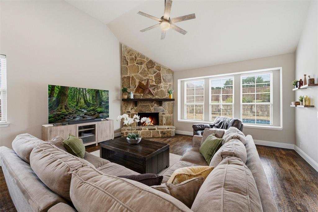 1215 The Trails Drive Blue Ridge, TX 75424 - Photo 8 of 40 Serene view to Pool from this open living room!