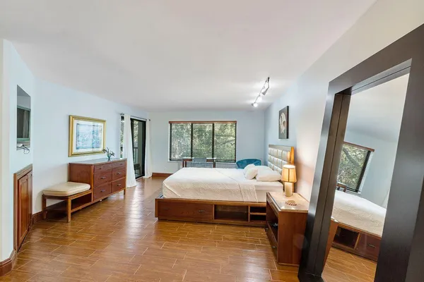 a view of walk in closet