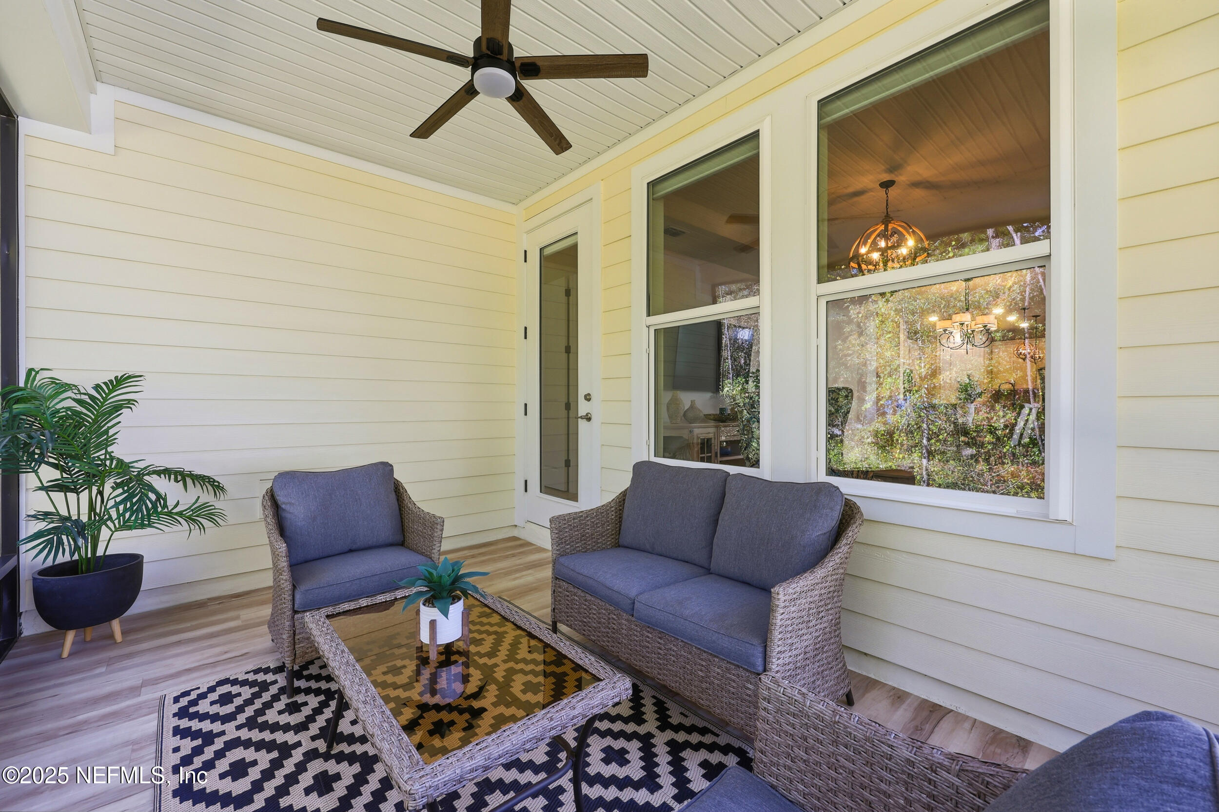 909 Rustic Ml Drive St. Augustine, FL 32092 - Photo 34 of 61 Screened In Rear Lanai