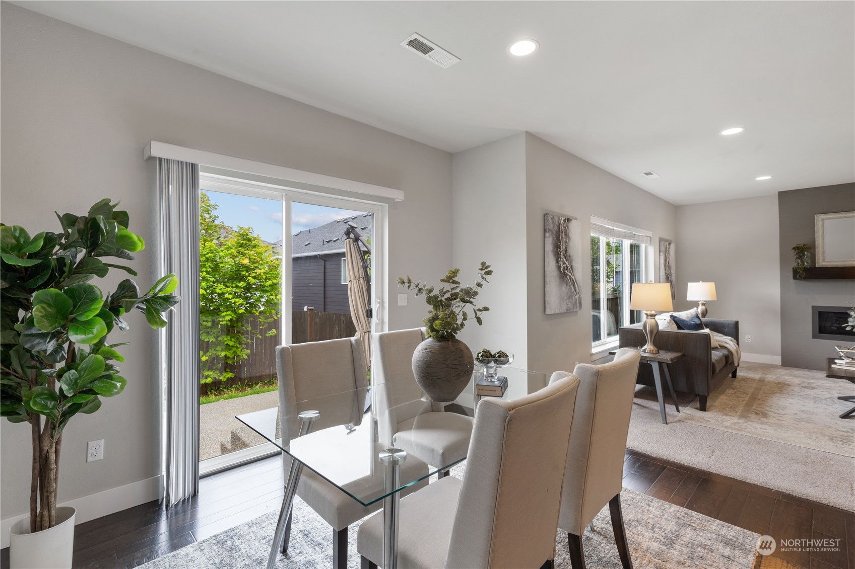 114 176th Place Southwest Bothell, WA 98012 - Photo 2 of 31 a living room with furniture potted plant and a window