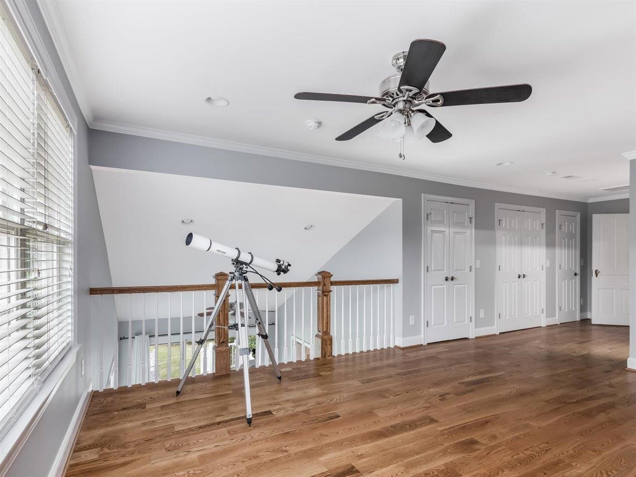 5609 Dona Road Julian, NC 27283 - Photo 44 of 63 a view of empty room with wooden floor