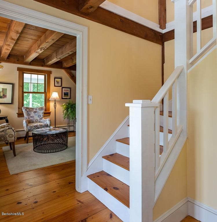 430 East River Road Chester, MA 01011 - Photo 18 of 42 a view of entryway and hall with wooden floor
