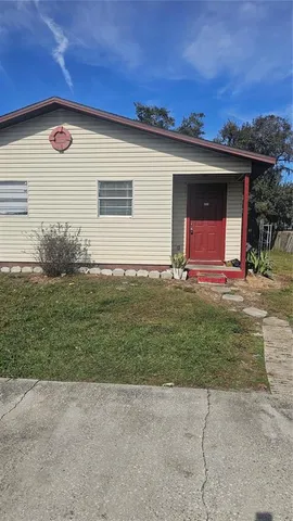 a view of a small house
