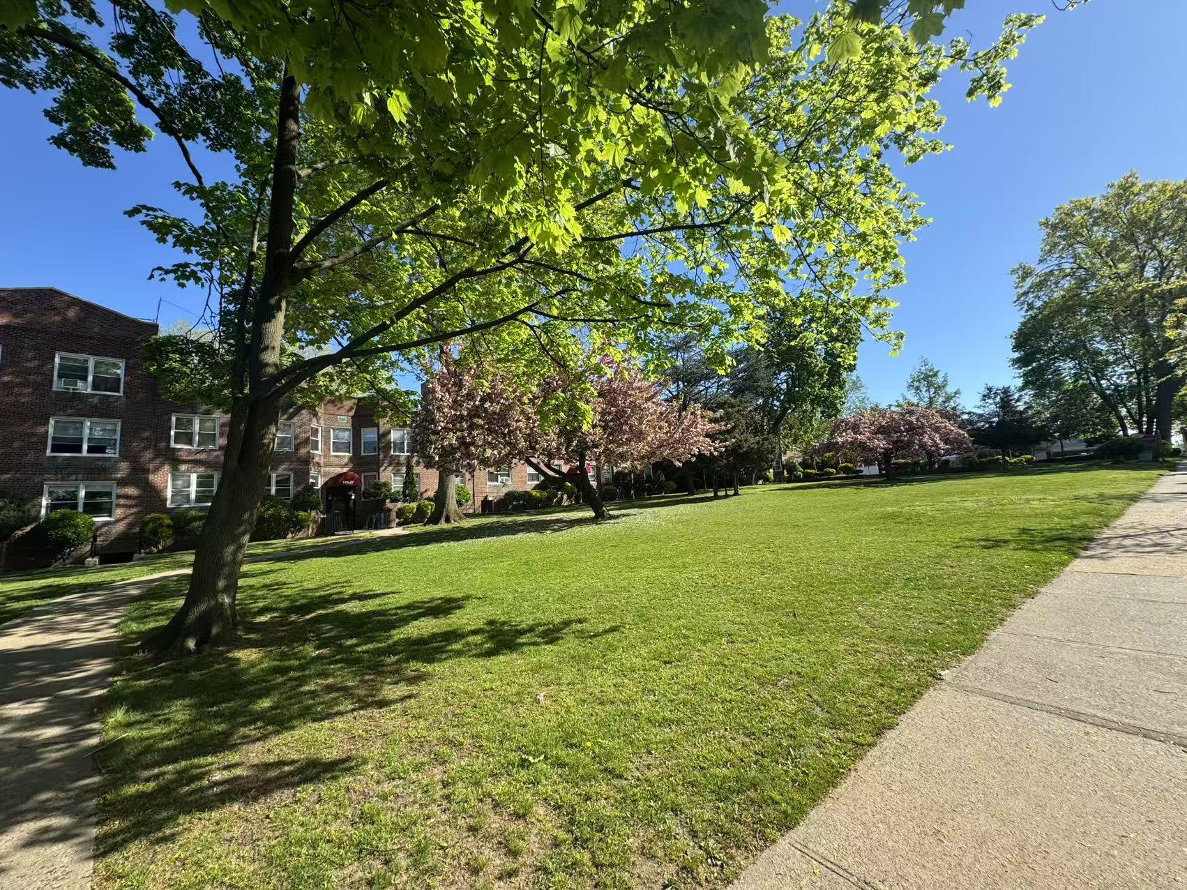 141-13 78th Road, Unit 2M Queens, NY 11367 - Photo 20 of 22 a view of a yard with a tree