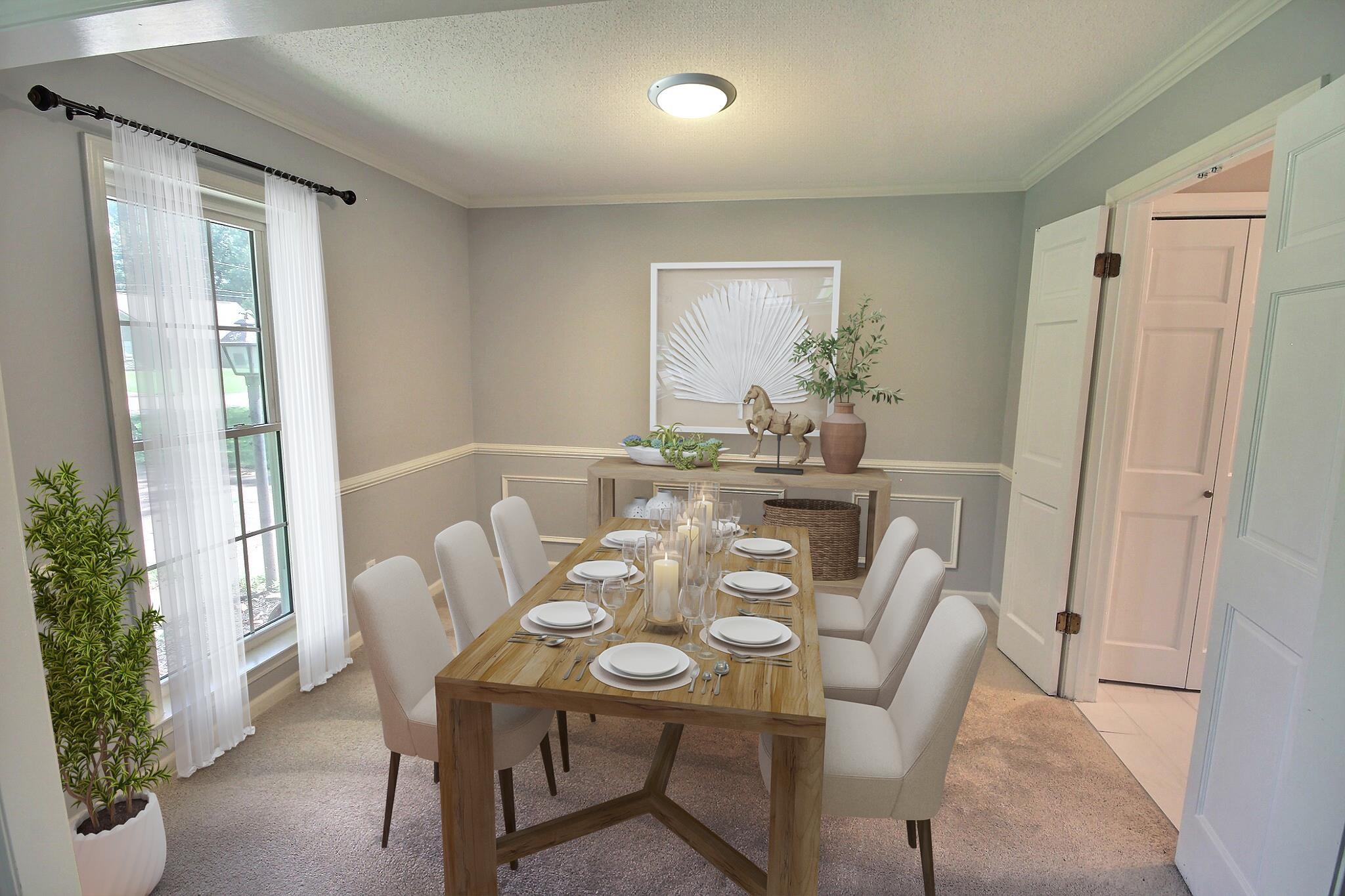283 Andrew Way Road Collierville, TN 38017 - Photo 4 of 19 a view of a dining room with furniture and window