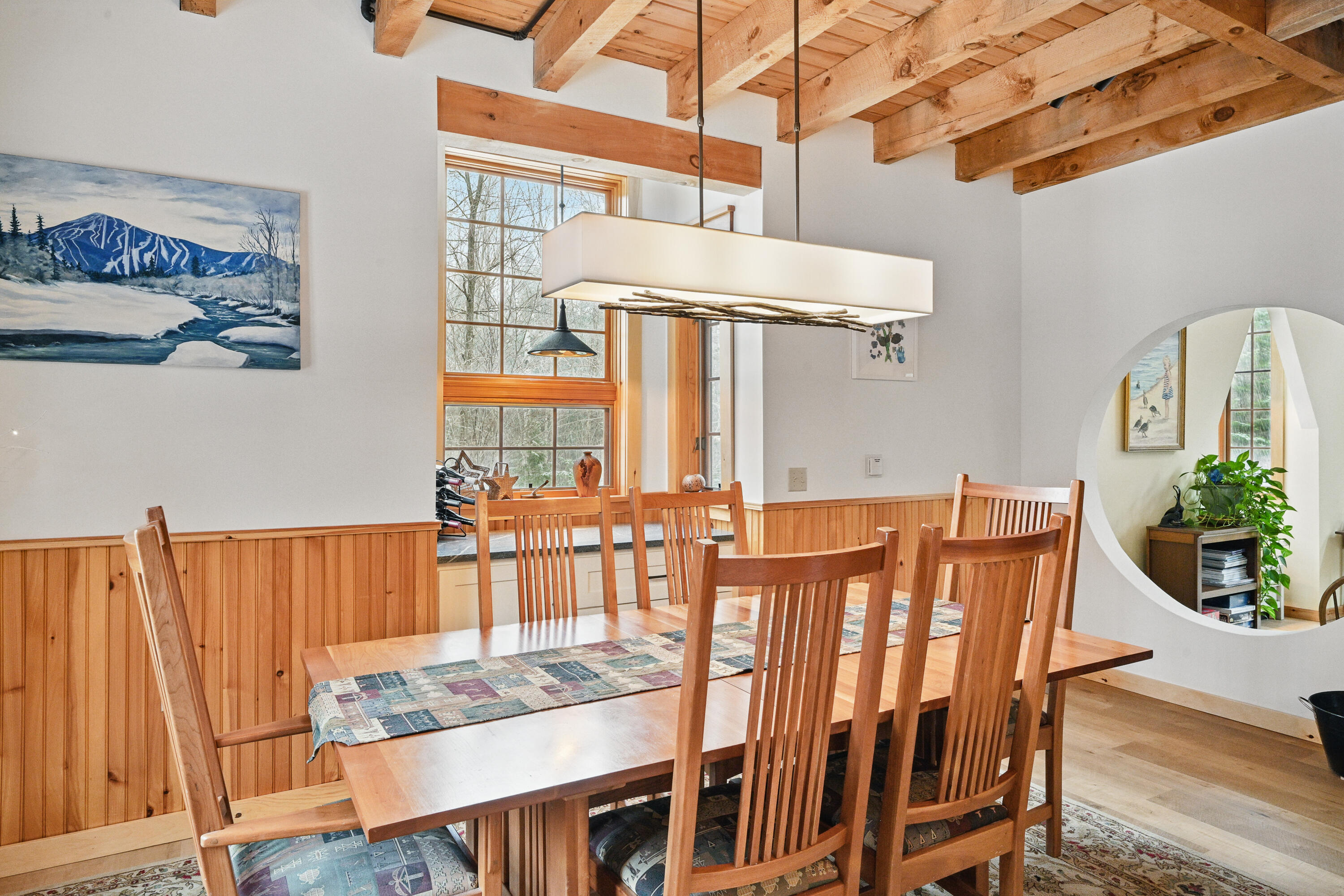 25 Iron Bridge Road Kingfield, ME 04947 - Photo 14 of 65 dining area with intermediate window