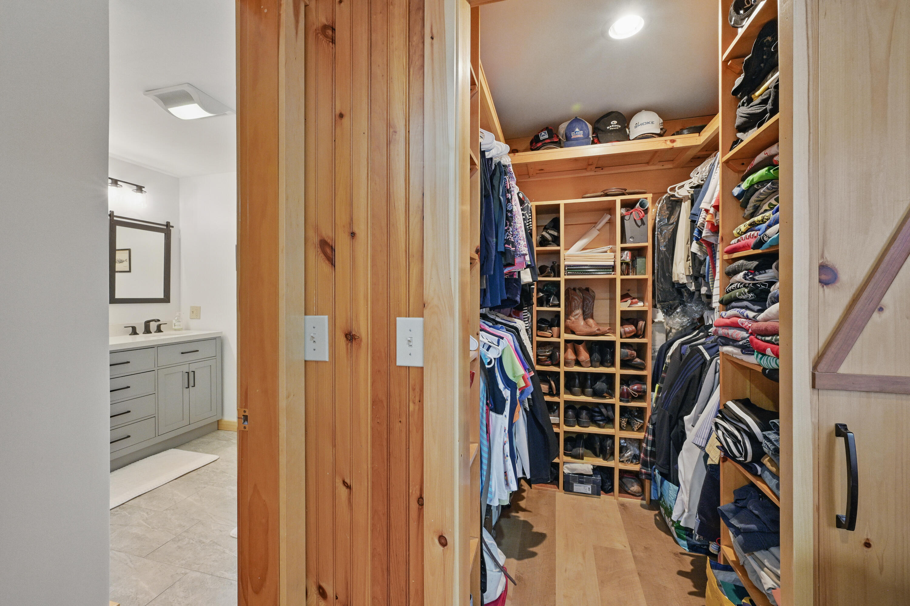 25 Iron Bridge Road Kingfield, ME 04947 - Photo 23 of 65 walk in master closet