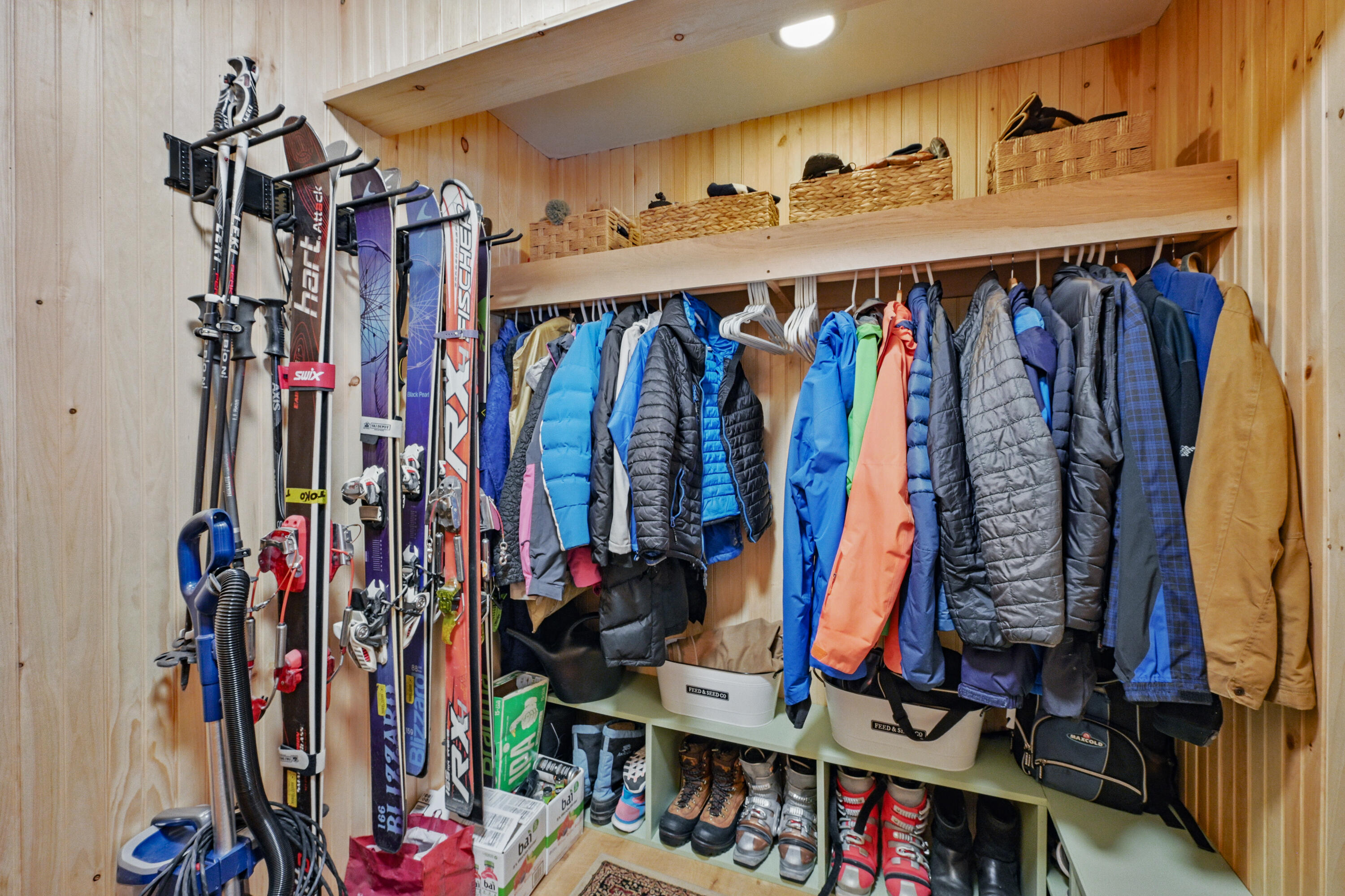 25 Iron Bridge Road Kingfield, ME 04947 - Photo 37 of 65 ski gear closet
