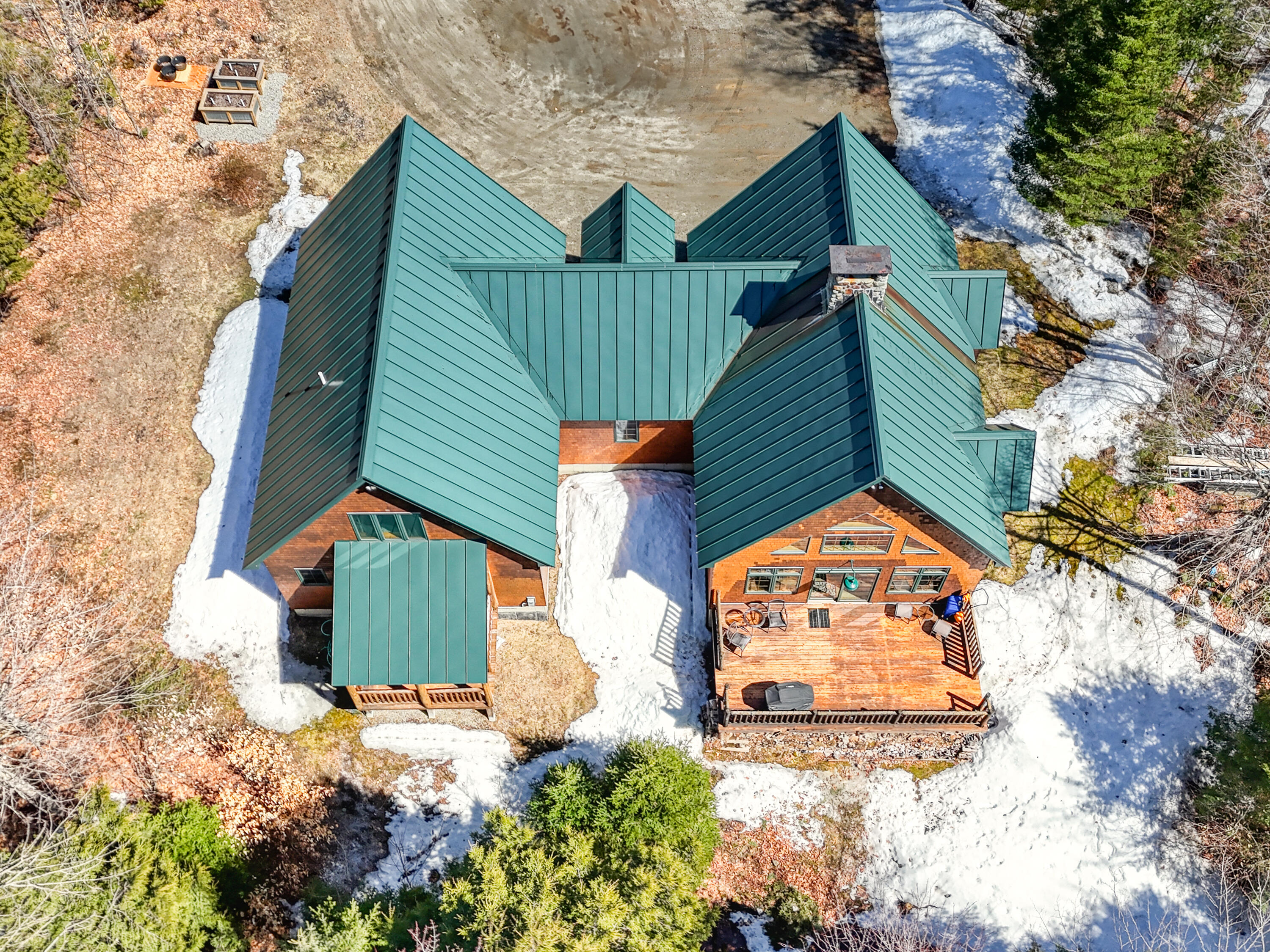 25 Iron Bridge Road Kingfield, ME 04947 - Photo 56 of 65 roof view