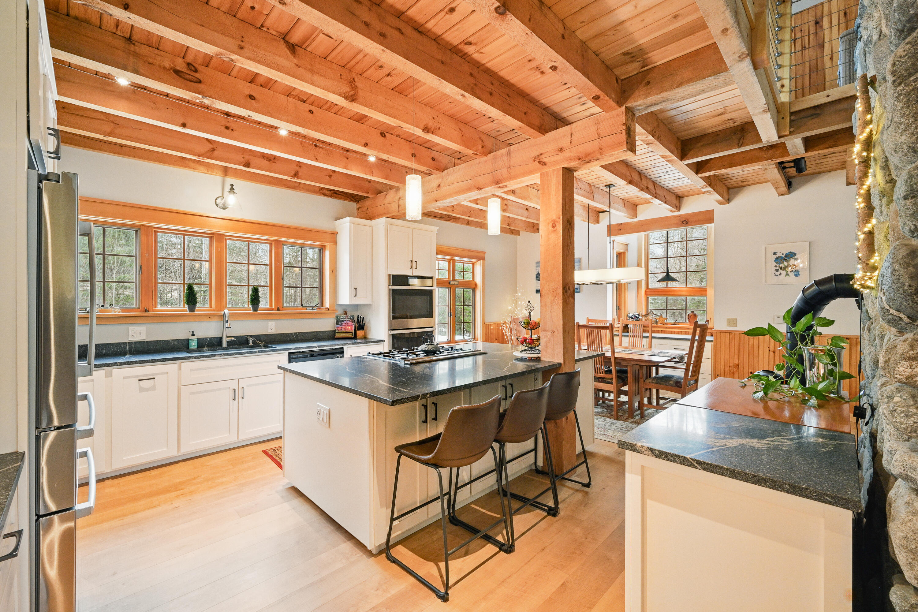 25 Iron Bridge Road Kingfield, ME 04947 - Photo 10 of 65 custom kitchen