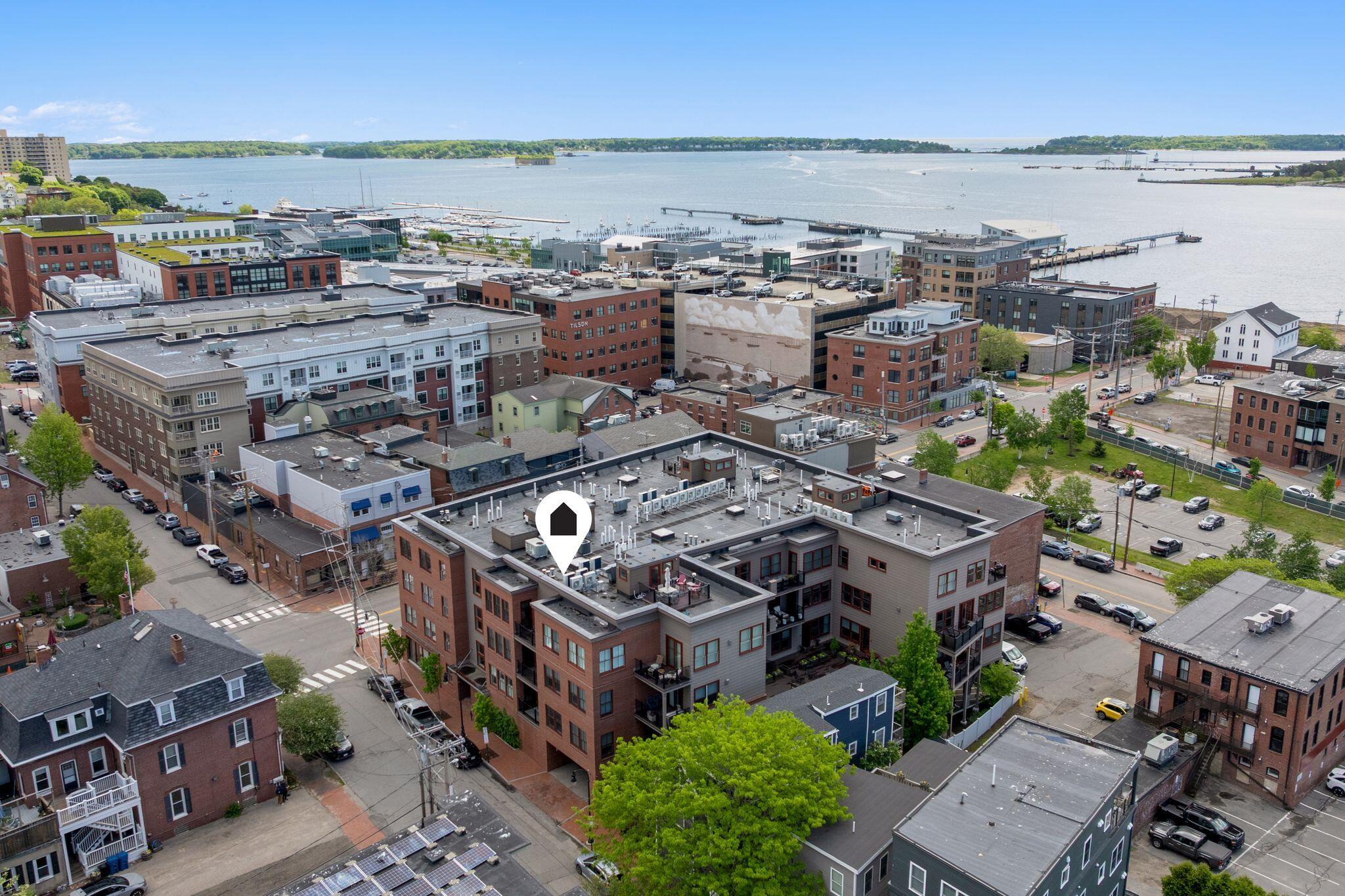 62 India Street, Unit 308 Portland, ME 04101 - Photo 24 of 26 Aerial