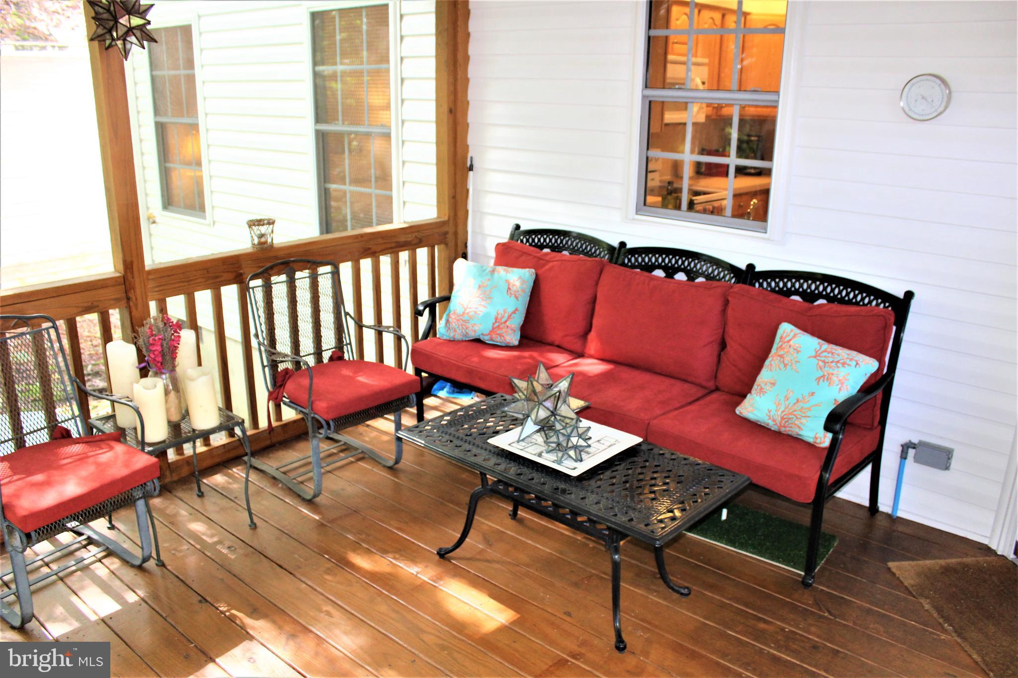 14 Gloucester Road Ocean Pines, MD 21811 - Photo 25 of 35 Rear screened porch w/ceiling fan