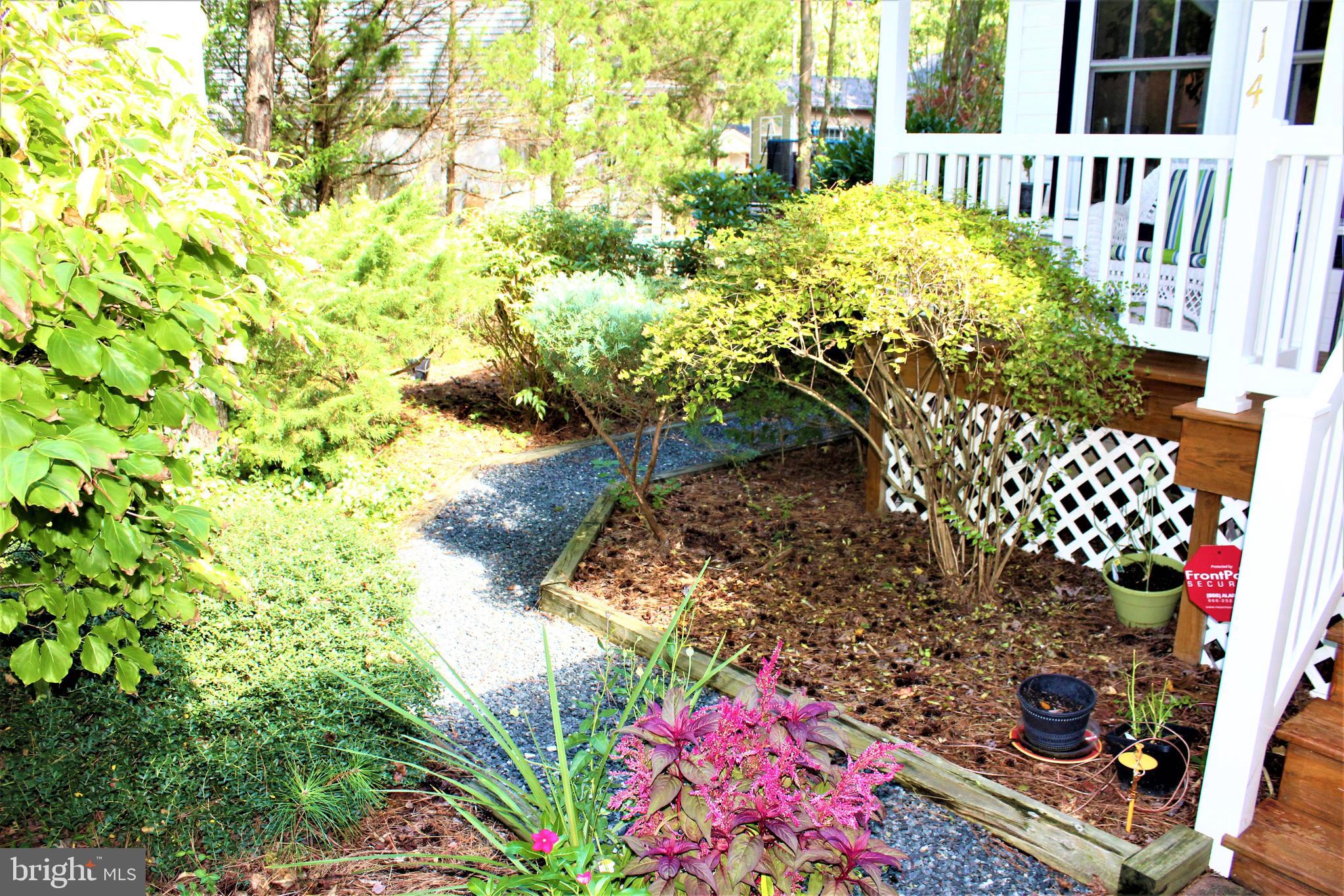 14 Gloucester Road Ocean Pines, MD 21811 - Photo 27 of 35 Stone walk way to back yard
