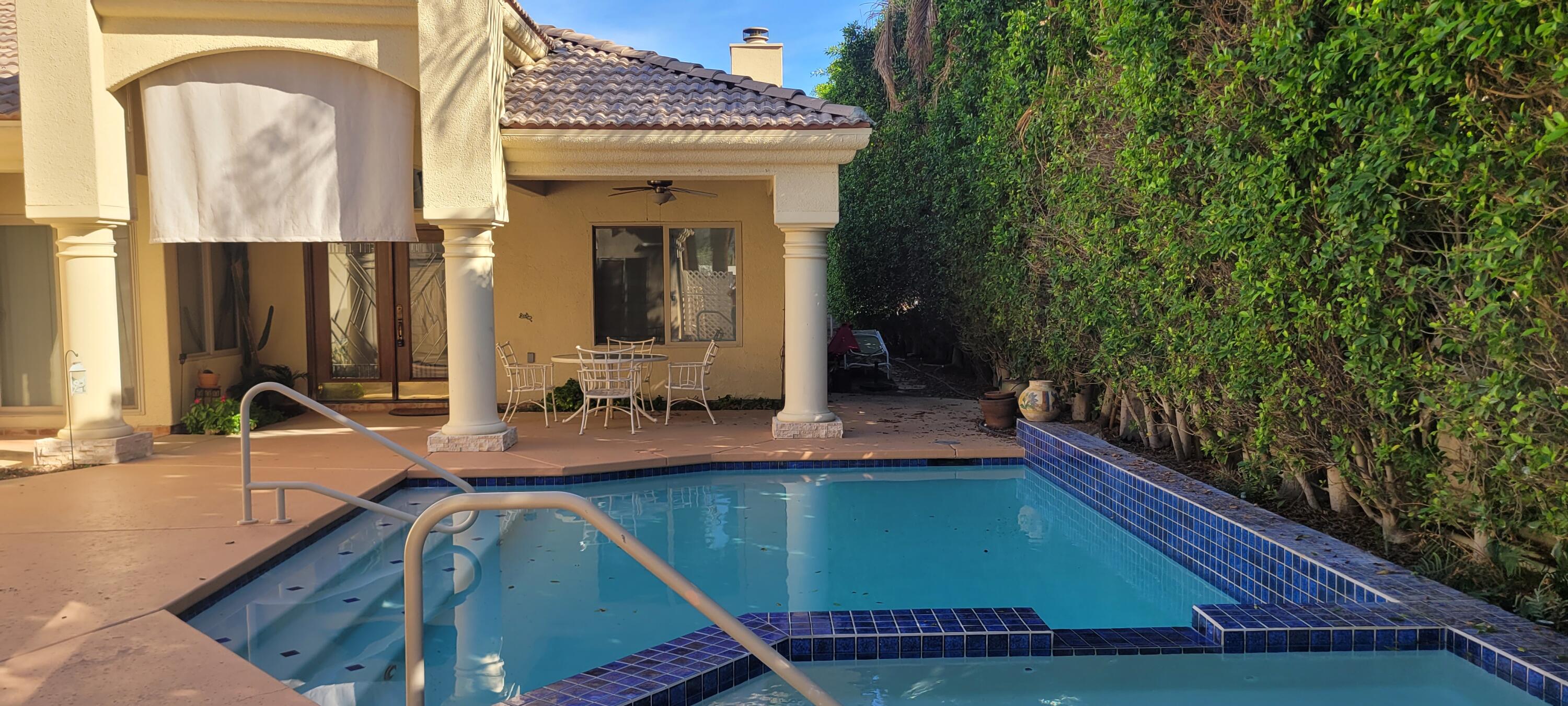 39914 Morningsprings Road Rancho Mirage, CA 92270 - Photo 11 of 54 a view of balcony and patio