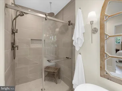 a view of a lake with mountain view