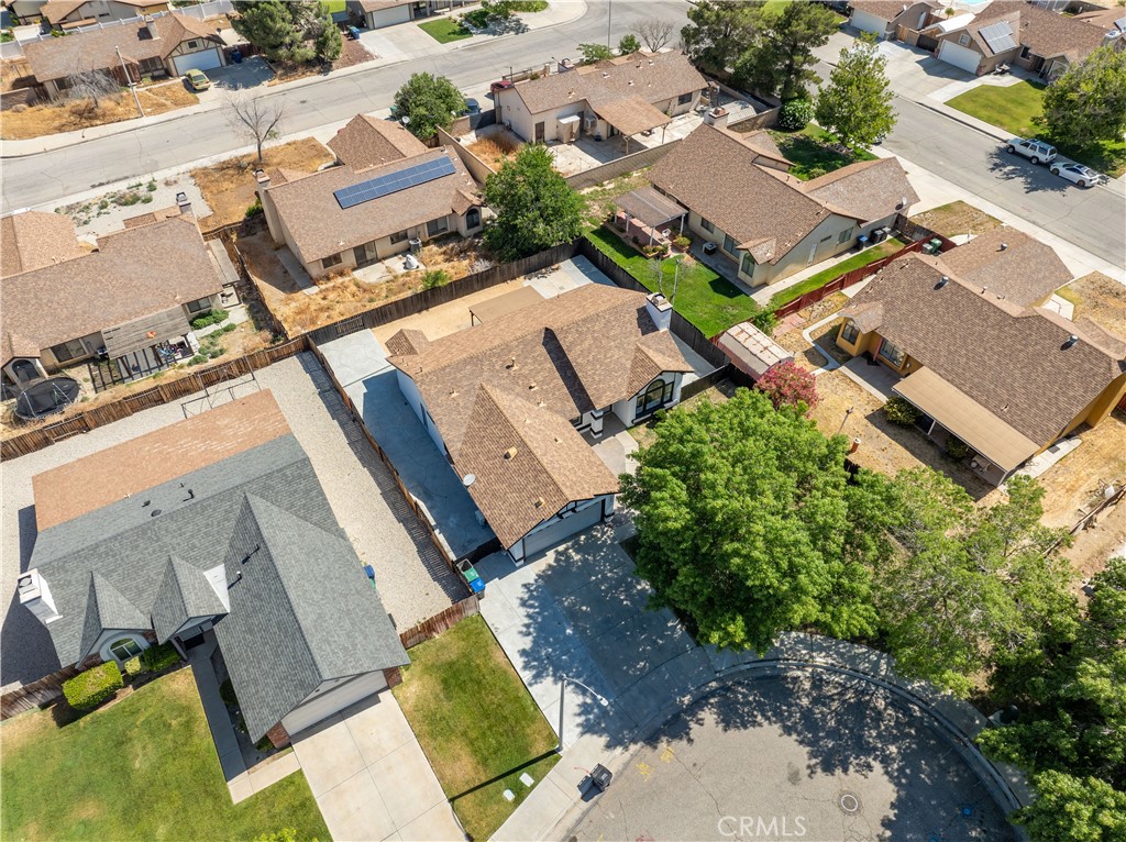 4225 Saddleback Road Palmdale, CA 93552 - Photo 8 of 61 an aerial view of residential house with outdoor space