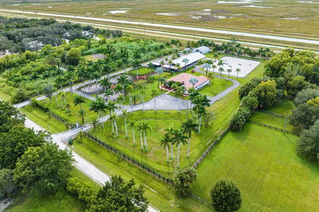 a view of a city with swimming pool