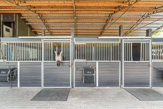 a view of a porch with a bench