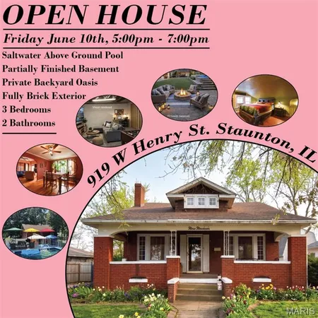 $189,000 | 919 West Henry Street, Staunton, IL 62088