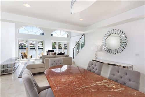 655 Pelican Way Delray Beach, FL 33483 - Photo 30 of 31 Dining Room to Living Room