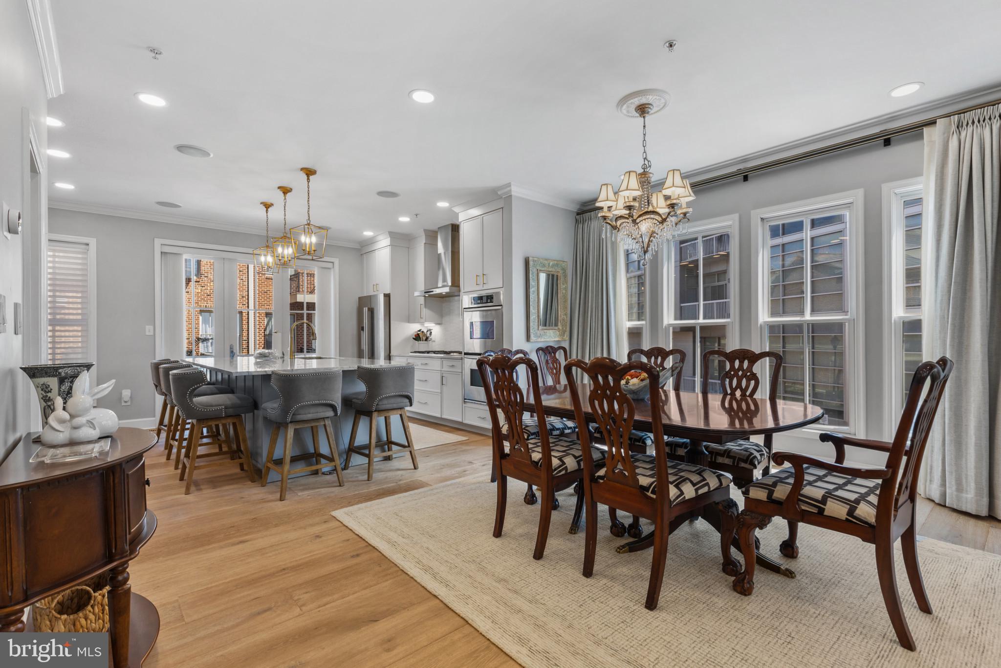 1262 Dockside Circle Baltimore, MD 21224 - Photo 2 of 35 a view of a a dining room with furniture window and wooden floor