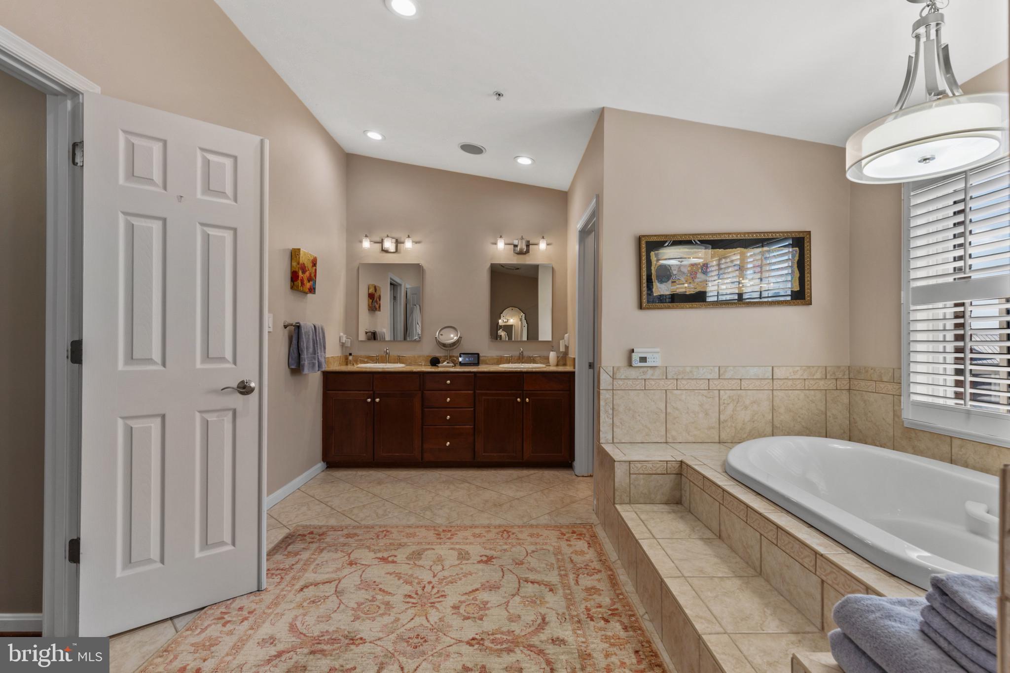 1262 Dockside Circle Baltimore, MD 21224 - Photo 22 of 35 a spacious bathroom with a tub a sink and mirror