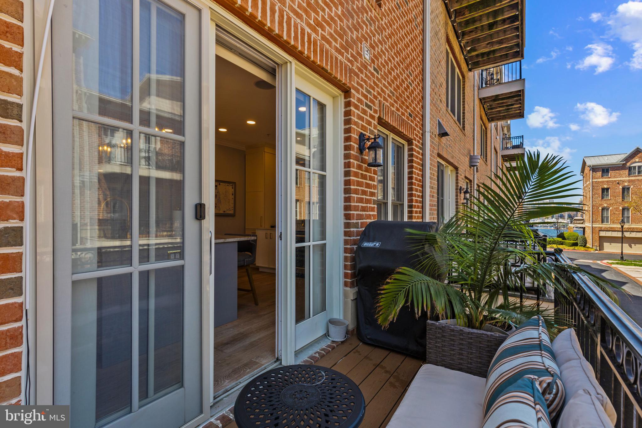 1262 Dockside Circle Baltimore, MD 21224 - Photo 28 of 35 a view of balcony and patio