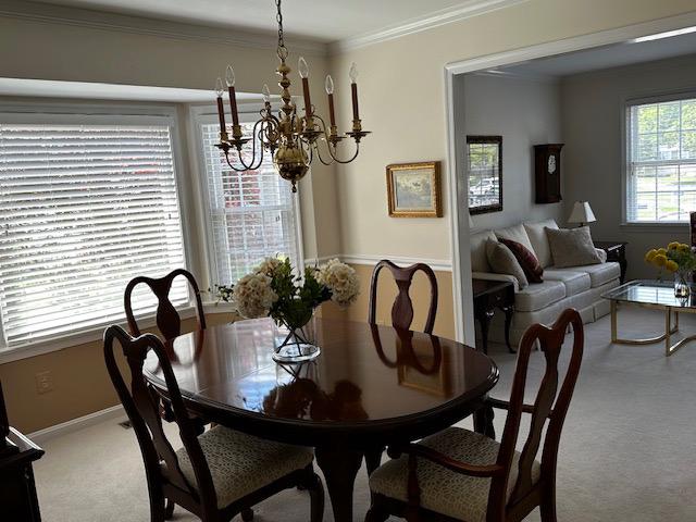 8229 Bell Lane Vienna, VA 22182 - Photo 26 of 41 a view of a dining room with furniture and window