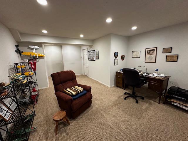 8229 Bell Lane Vienna, VA 22182 - Photo 39 of 41 a view of a workspace with furniture and a workspace