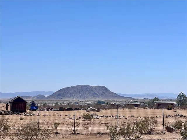 a view of city and mountain