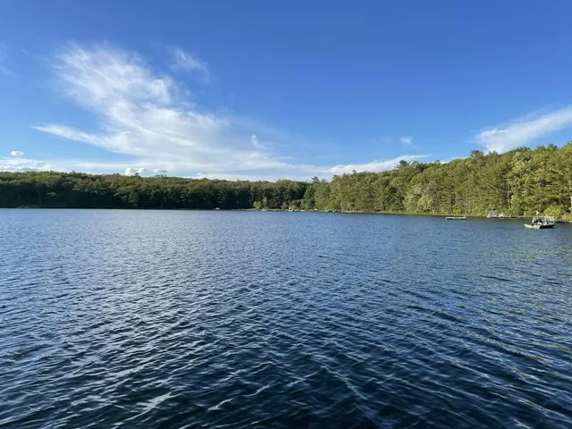 a view of outside with lake view