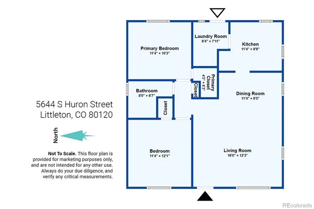 $415,000 | 5644 South Huron Street, Littleton, CO 80120