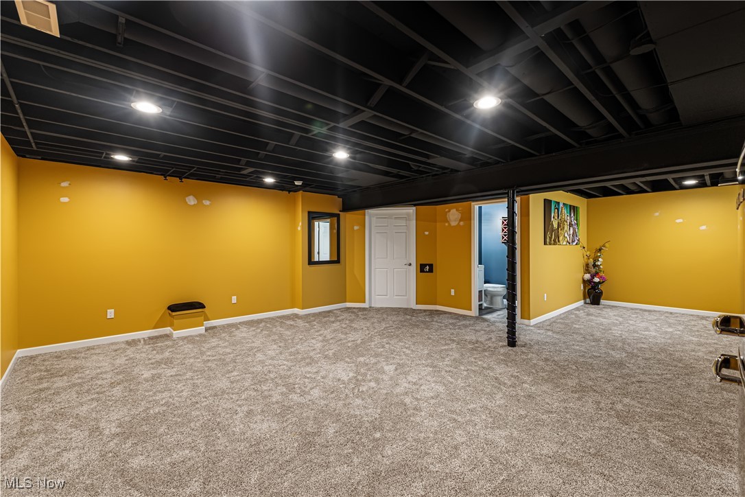 2251 Timber Ridge Trail Streetsboro, OH 44241 - Photo 43 of 48 Basement with carpet flooring
