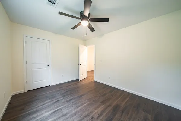 wooden floor in an empty room