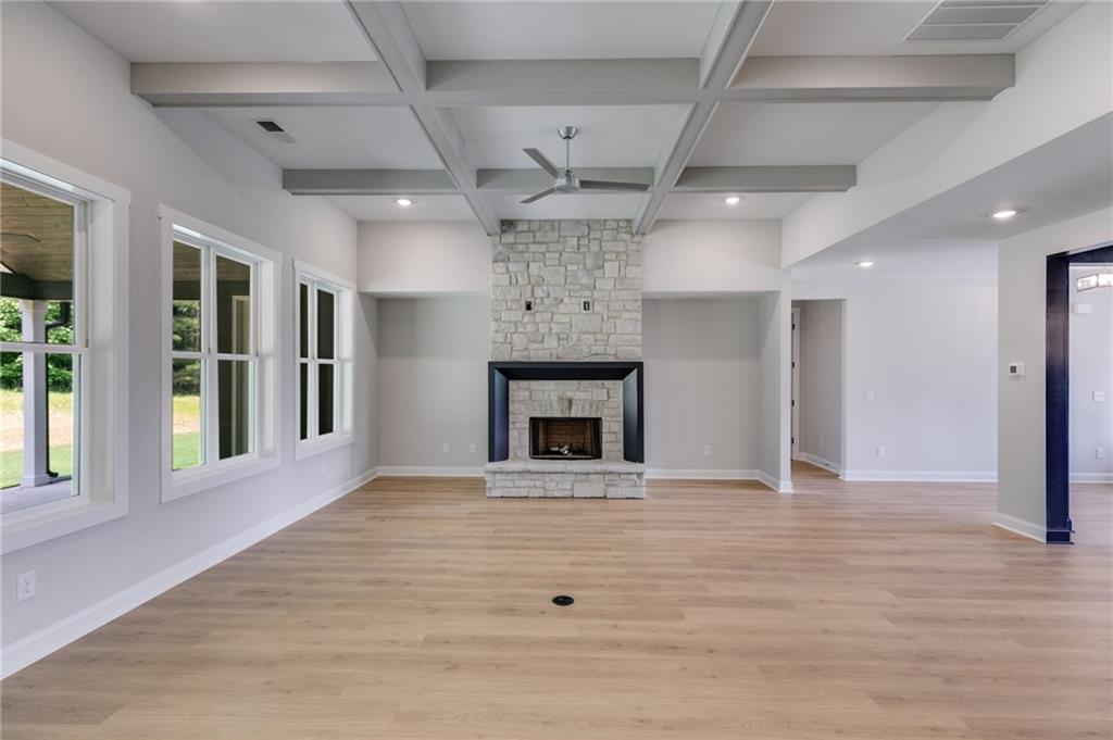 662 Lake Cir Road Buchanan, GA 30113 - Photo 16 of 62 a view of an empty room with a fireplace