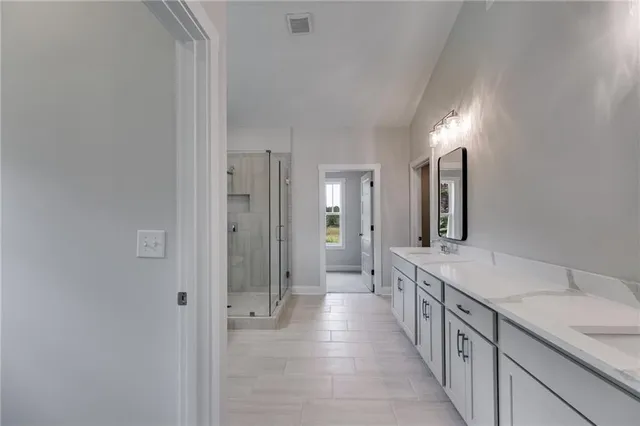 a view of a porch with a backyard